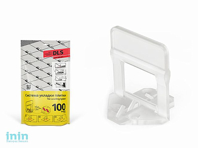 Основа для укладки плитки 1.5 мм DLS (100 шт в уп.)