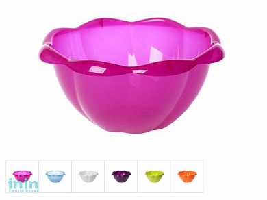 Салатник Hortenzia (Гортензия) d-28 см, DRINA (цвета в ассортименте)