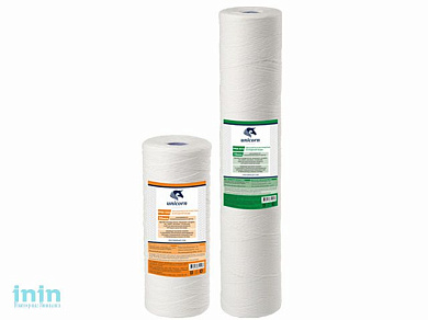 Картридж из полипропиленового шнура для фильтров типа 20BB, 20микрон, Unicorn (Картридж механической очистки. Big Blue 20")