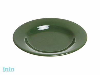 Тарелка глубокая керамическая, 211 мм, круглая, серия Лапсеки, зеленая, PERFECTO LINEA (Супер цена!)