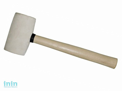 Киянка резиновая белая 0,45кг с дер. ручкой STARTUL MASTER (ST2015-65)