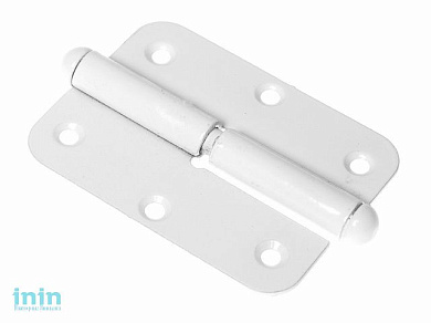 Петля 130 мм левая, белая STARFIX (разъемная)