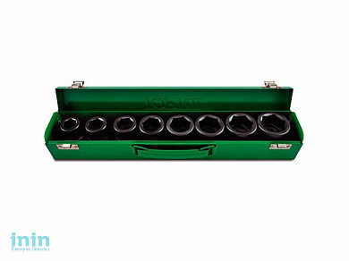 Набор головок ударн. 3/4" 22-41 мм 6 гр. 8пр. TOPTUL (GDAD0806)