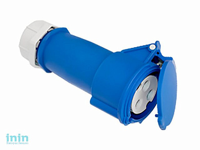 Розетка силовая РПП16-973 BYLECTRICA (промышленного назначения переносная двухполюсная с заземляющим контактом Гарантийный срок:24 месяца)