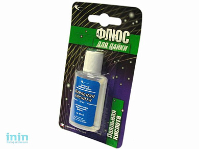 Паяльная кислота (25мл) в блистере (Векта)