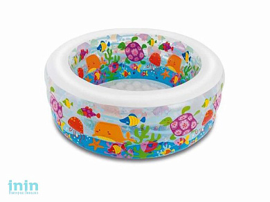 Надувной детский бассейн Аквариум, 152х56 см, INTEX (от 6 лет)