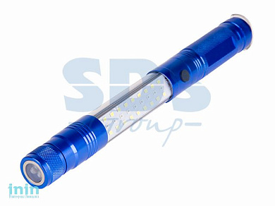 Фонарь телескопический с магнитом REXANT