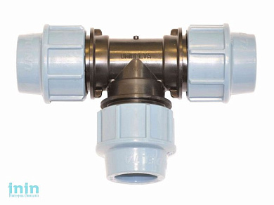 Тройник 40 Unidelta (Обеспечивают отличную герметичность, при создании распределительных систем под давлением.)