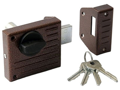 Замок накладной ЗН1-2.1(медь)