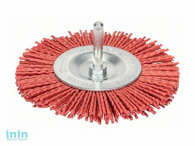 Щетка д/дрели "диск" нейлон. 100мм BOSCH