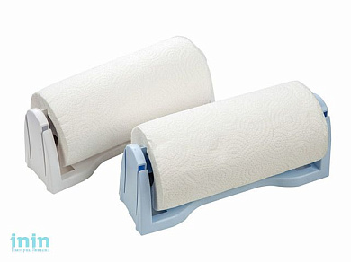 Держатель для бумажных полотенец, снежно-белый, BEROSSI (Изделие из пластмассы. Размер 260 х 95 х 90 мм)