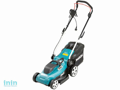 Газонокосилка электрическая MAKITA ELM 3320 (1200 Вт, шир. 330 мм, выс. 20-55 мм, пластм. корпус, без мульчир., травосборник 30 л)