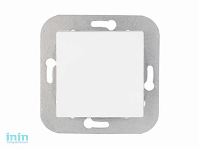 Выключатель 1 клав. (cкрытый, 10А) белый, Уют, Bylectrica (Выключатель  С1 10-550 Гарантийный срок:24 месяца)