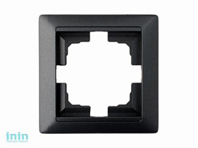 Рамка 1-местная графит, Стиль, Bylectrica (одноместная Гарантийный срок:24 месяца)