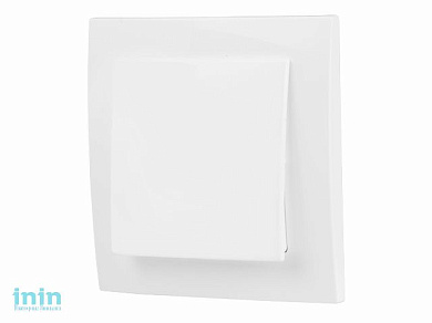 Выключатель 1 клав. (cкрытый, 6А) белый, Стандарт, Юпитер (VS 16-131 Б) (ЮПИТЕР)