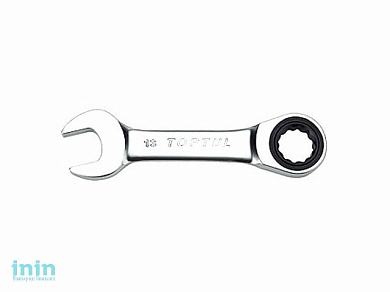 Ключ комбинированный 10мм с трещоткой  MINI TOPTUL (AOAB1010)