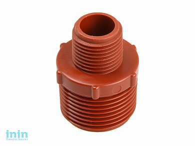 Ниппель ред. ПП нар.-нар. 1"х3/4" AV Engineering