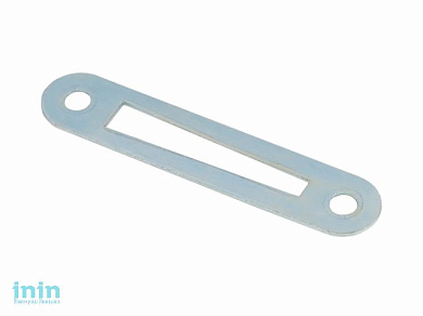 Планка завертки врезной, цинк STARFIX