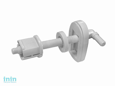 Крепеж для сиденья унитаза Универсал белый, ИнкоЭр (И-Крепеж-Универсал-Белый Р)