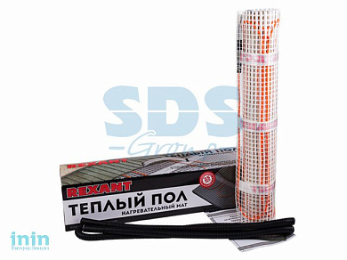 Теплый пол (нагрев. мат) Extra (2,0м2, 0,5х4,0м, 320Вт, двужильн.) REXANT