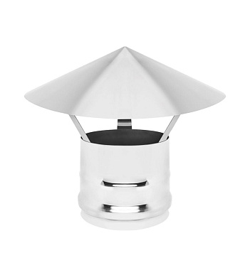 Зонт нерж. (AISI 430/0,5мм) д.130