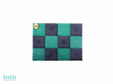 Коврик придверный Grаs 42х56 см, черно-зеленый, ТМ Blabar (коврик- травка размер 42 х 56 см)