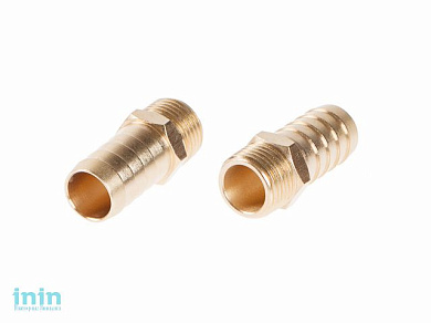 Соединение нар. резьба 1/2" х елочка 19 мм (латунь) ECO