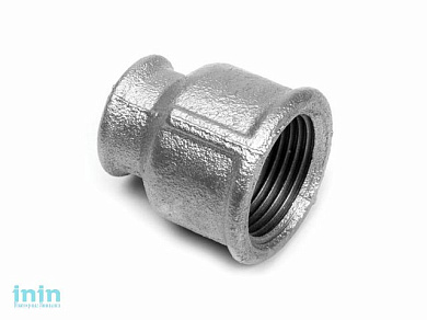 Муфта ред. вн.-вн. 2"х1" оцинкованн. TITAN (Livarna TITAN)