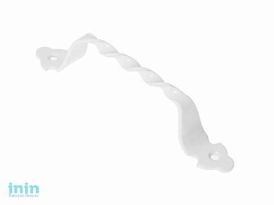 Ручка-скоба 80 мм витая, белая STARFIX