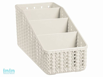 Органайзер ВЯЗАНИЕ 4 секции (белый) (IDEA)