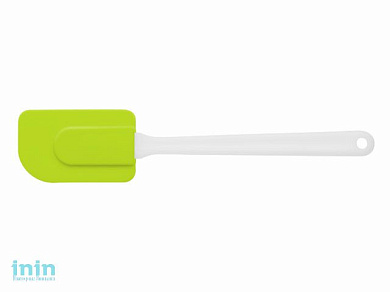 Лопатка силиконовая, 24.5 х 5 см, зеленая, PERFECTO LINEA