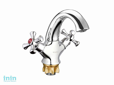 Смеситель для умывальника QML1-A827 G.lauf (Смеситель цинковый, Гарантия 5 лет)