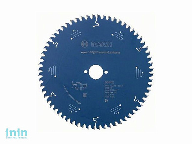 Диск пильный 235х30 мм 64 зуб. по ламинату EXPERT FOR HIGH PRESSURE LAMINATE BOSCH (твердоспл. зуб)