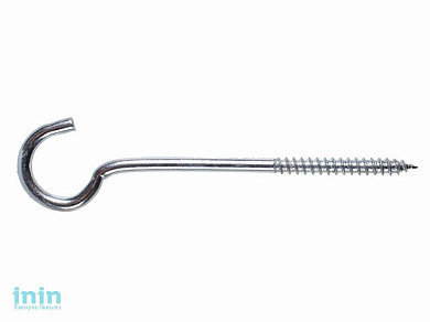 Крючок 8.0х100 мм С-образный, цинк (50 шт в карт. уп.) STARFIX