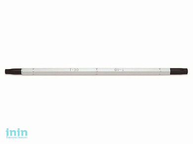 Насадка двухсторонняя TORX T30хT40 175мм TOPTUL (FMDA3040)