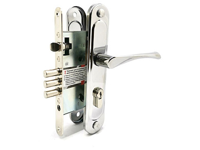 Замок врезной Зенит ЗВ4.009/17 (хром)