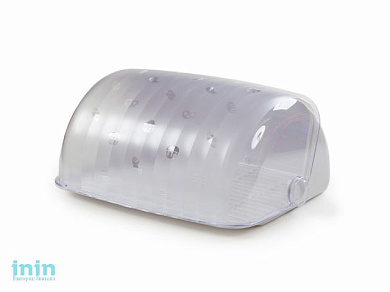 Хлебница Rondo (Рондо), снежно-белый, BEROSSI (Изделие из пластмассы. Размер 273 х 345 х 164 мм)