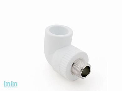 Колено ПП комб. наружн.резьба 32х1/2" РосТурПласт