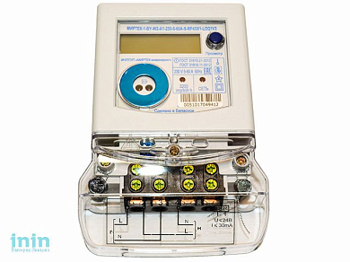 Счетчик однофазный МИРТЕК-1-BY-W2-A1-230-5-60А-S-OV2