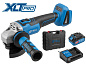 Аккум. углошлифмашина BULL CSG 1812 R в чем. XLTpro БЕСЩЕТ, 125 мм, рег. об., 8000 об/мин, 1х4 А*ч (рег. об.)