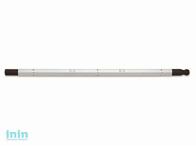 Насадка двухсторонняя шестигр.+шарик 6мм 175мм TOPTUL (FMEA0606)