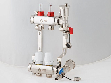 Коллекторная группа AVE136, 2 вых. AV Engineering (AVE13600102)