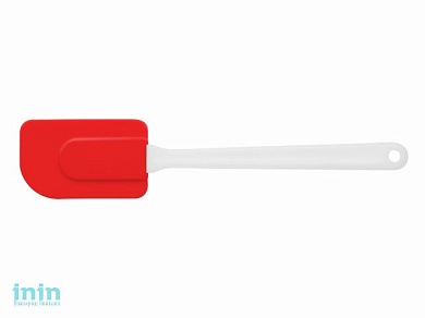 Лопатка силиконовая, 24.5 х 5 см, красная, PERFECTO LINEA