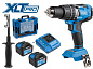 Аккум. дрель-шуруповерт BULL SR 1805 Xcase XLTpro, 2х6 А*ч, БЕСЩЕТ., 18 В, 120 Н*м, БЗП(мет.) 13 мм (Доп. функции: Ударное сверление, "AntiKickback", режим "TURBO")