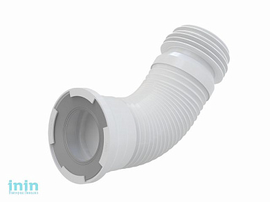 Гибкая подводка для выпуска унитаза, Alcaplast (Гибкая подводка для выпуска унитаза A97)