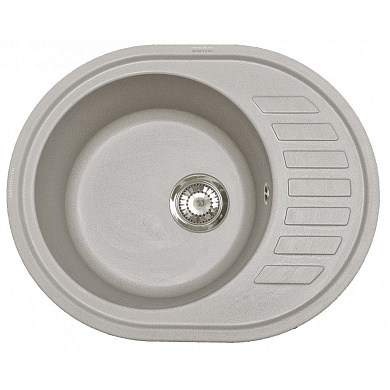 Кухонная мойка ZorG Roso 62 (серый жемчуг)