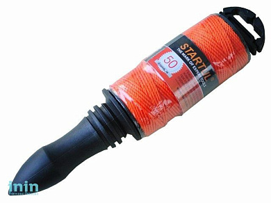 Шнур нейлоновый на катушке 50м STARTUL MASTER (ST1200-50) (разметочный)