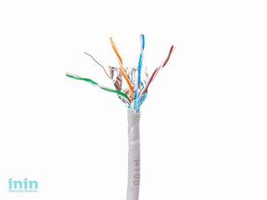 Кабель витая пара F/UTP Cat5E 4х2х24AWG (0.51мм) 305м, медь, внутр. (ПВХ) Юпитер (ЮПИТЕР)