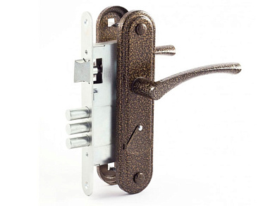 Замок врезной Зенит ЗВ9-4.2 (бронза)