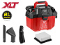 Аккум. пылесос WORTEX CVC 1815 в кор. ALL1 XLT SOLO БЕСЩЁТ., 18 В, 9-15 кПа, 10 л, строительный (18 В, строительный, бесщёт. двигатель, БЕЗ АКБ и ЗУ, 10 л, 9/15 кПа (90/150 мбар), 9/12 л/с, до 1.5)